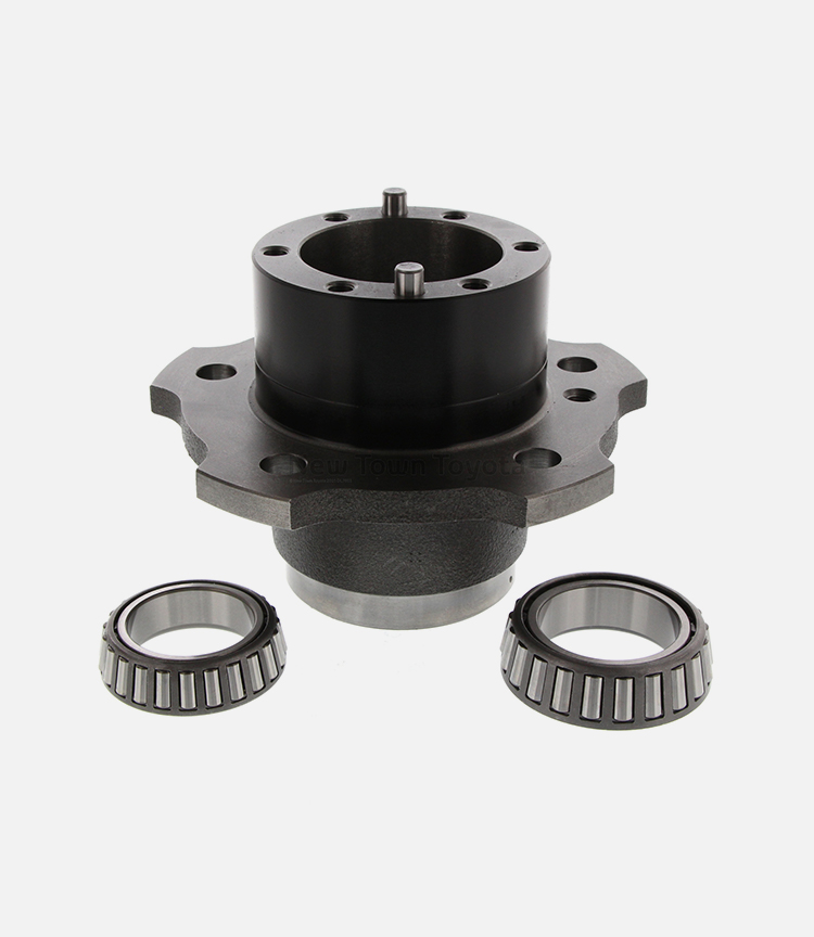 Wheel hub and bearings